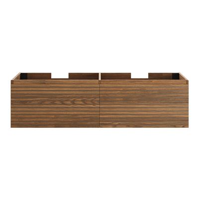 PARALLELO Wall Hung Vanity 1500mm Walnut