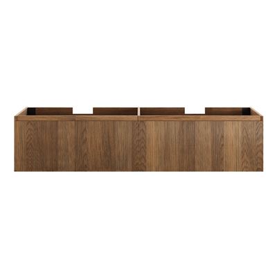 VERTICALE Wall Hung Vanity 1800mm Walnut
