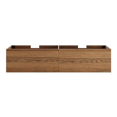 LORENZO Wall Hung Vanity 1800mm Walnut