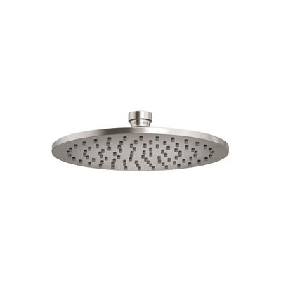MONSOON Round Shower Head Brushed Nickel 200mm