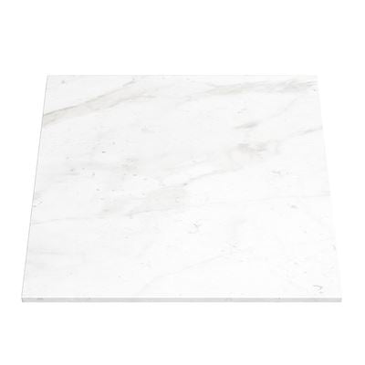BIANCO ELEGANTE 17mm Thick Marble Stone Top 605mm