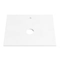 PURE WHITE 20mm Thick Stone Top with Cut Outs 605mm