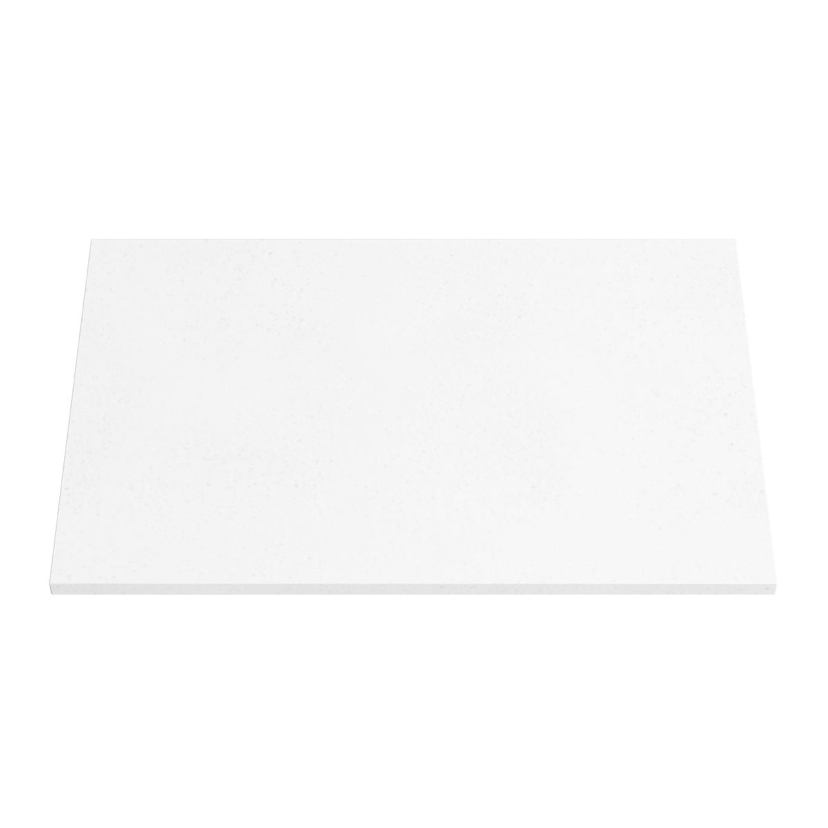 PURE WHITE 20mm Thick Stone Top 755mm