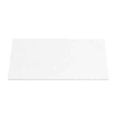 PURE WHITE 20mm Thick Stone Top 905mm