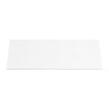 PURE WHITE 20mm Thick Stone Top 1205mm