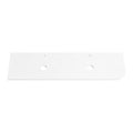 PURE WHITE 20mm Thick Corner Stone Top with Cut Outs 1655mm