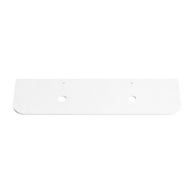 PURE WHITE 20mm Thick Curved Stone Top with Cut Outs 1810mm