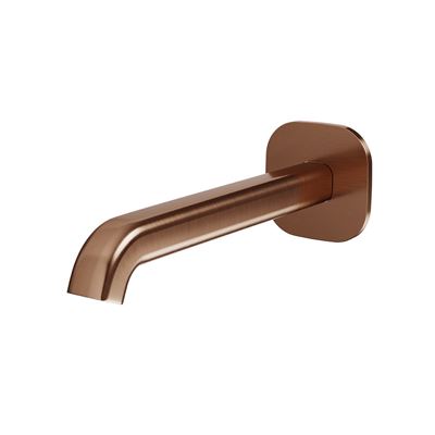 SYMMETRY Wall Spout 180mm Titanium Bronze