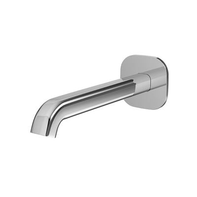 SYMMETRY Wall Spout 180mm Polished Stainless Steel