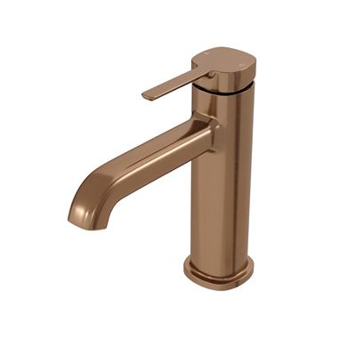 SYMMETRY Basin Mixer Titanium Bronze, front view