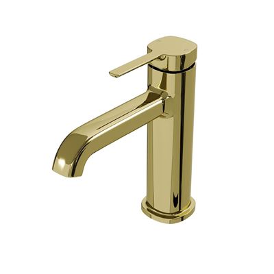 SYMMETRY Basin Mixer Champagne Gold, front view