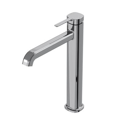 SYMMETRY Tall Basin Mixer Polished Stainless Steel