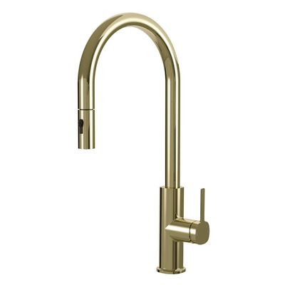 SYMMETRY Pullout Sink Mixer Champagne Gold