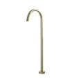 SYMMETRY Freestanding Bath Spout Champagne Gold, front view