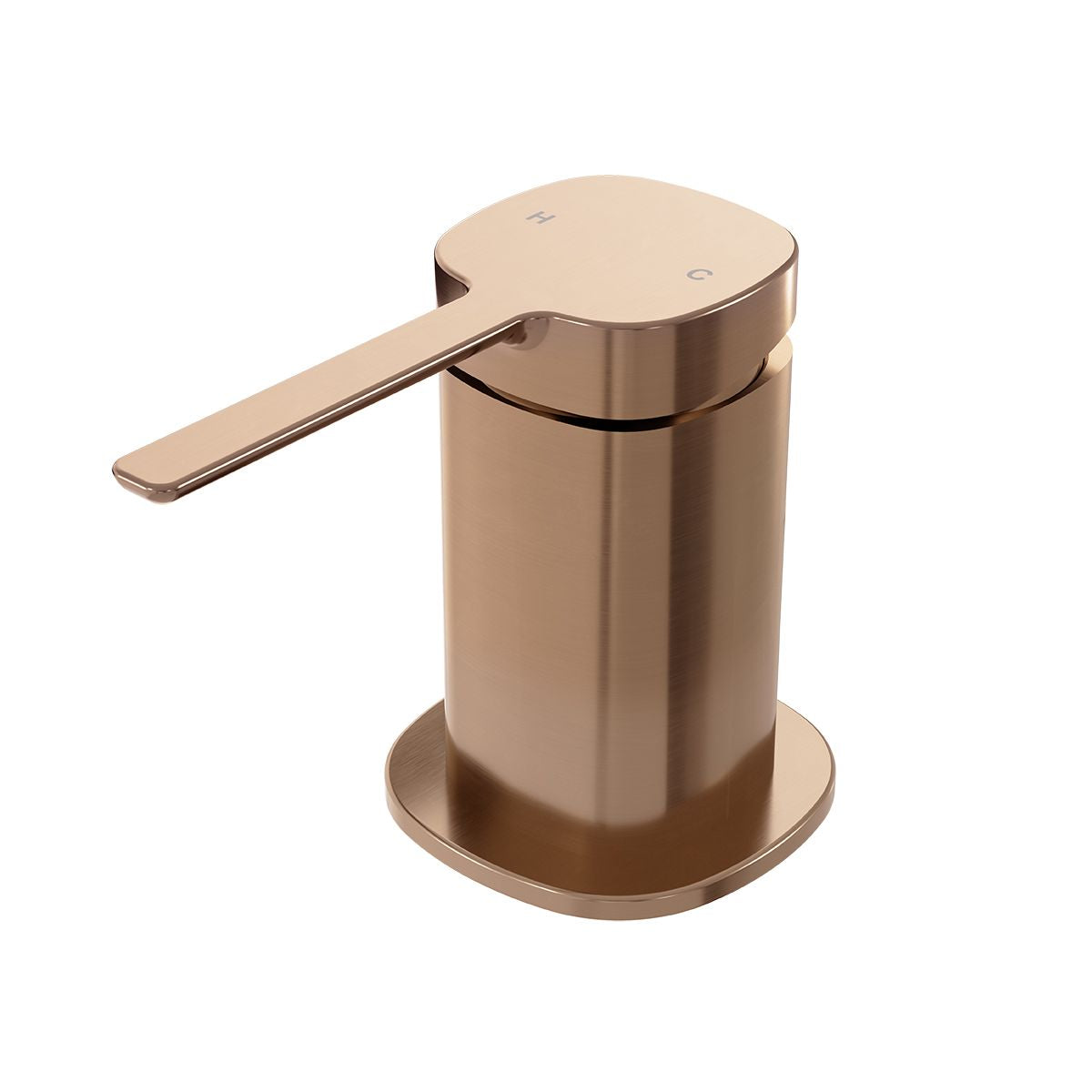 SYMMETRY Hob Mixer Titanium Bronze, front view