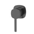 SYMMETRY In Wall Mixer Set Gunmetal, front view