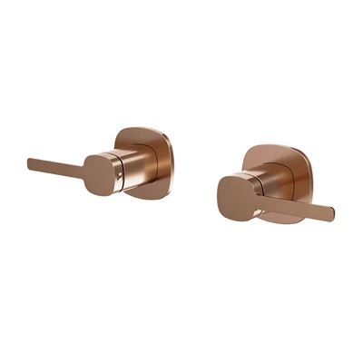 SYMMETRY Shower Set Titanium Bronze, front view