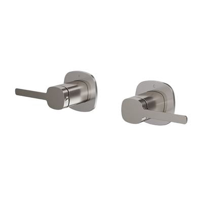 SYMMETRY Shower Set Brushed Nickel, front view
