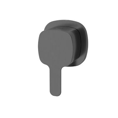 SYMMETRY In Wall Separate Diverter Set Gunmetal