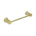 SYMMETRY Hand Towel Holder 300mm Champagne Gold, front view