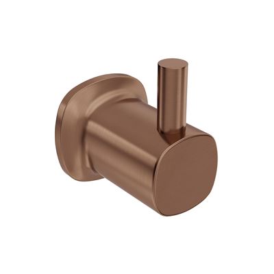 SYMMETRY Robe Hook Titanium Bronze, front view