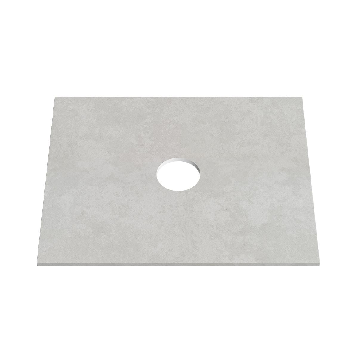 BIANCO LUNA 12mm Sintered Stone Vanity Top Suit Wall Tapware 605mm
