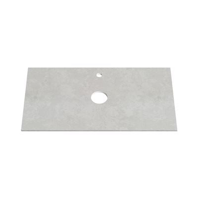 BIANCO LUNA 12mm Sintered Stone Vanity Top Suit Hob Mixer 905mm