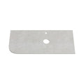 BIANCO LUNA 12mm LHS Curve Sintered Stone Vanity Top Suit Hob Mixer 1055mm
