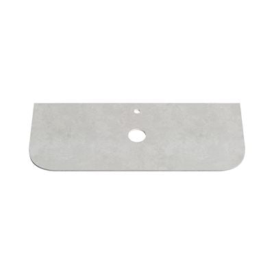BIANCO LUNA 12mm Curved Sintered Stone Vanity Top, Suit Hob Mixer 1510mm
