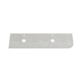 BIANCO LUNA 12mm RHS Curve Sintered Stone Vanity Top, DBL Basin Suit Hob Mixer 1655mm