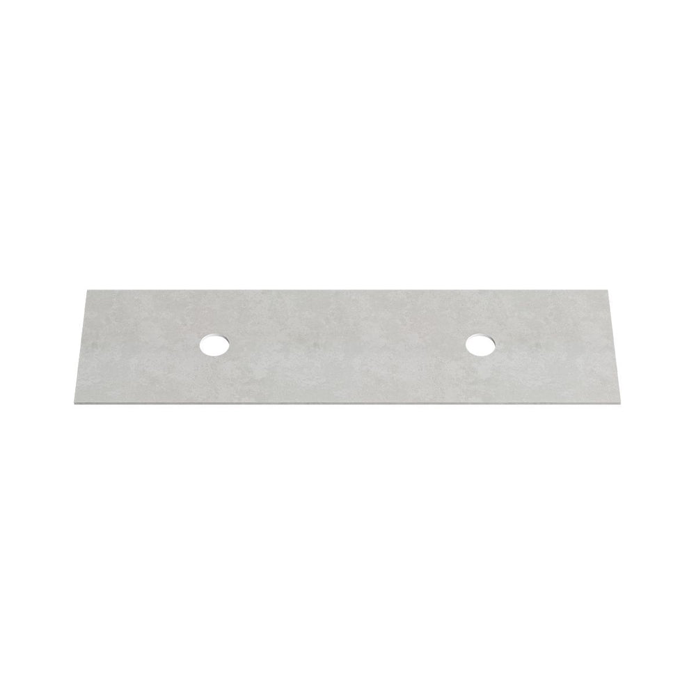 BIANCO LUNA 12mm Sintered Stone Vanity Top, DBL Basin, Suit Wall Tapware 1805mm
