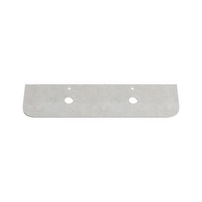 BIANCO LUNA 12mm Curved Sintered Stone Vanity Top, DBL Basin, Suit Hob Mixer 1810mm