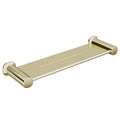 SYMMETRY Shower Shelf Champagne Gold, front view