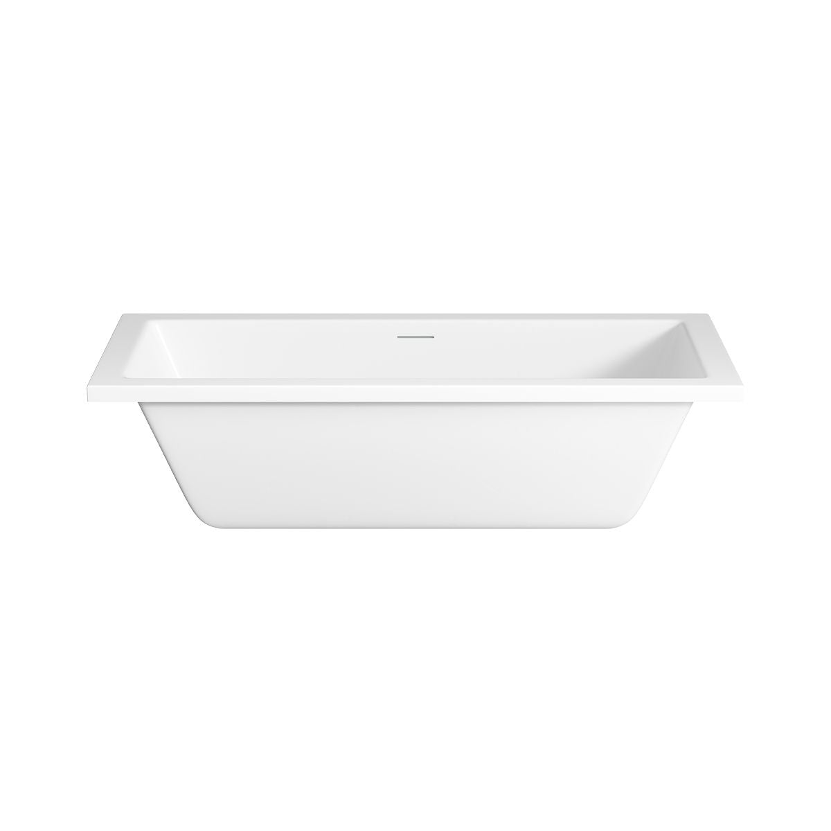 FELINO Drop In Bath with Overflow Gloss White 1790mm