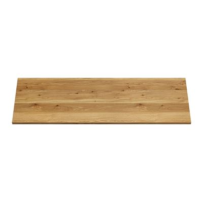 MADERA Solid White Oak Timber Vanity Top Unfinished 1500mm