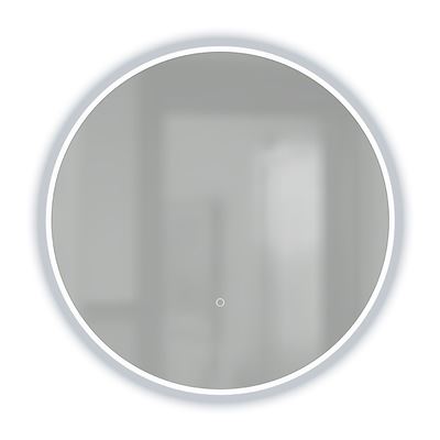LUNA Round LED Edge Mirror with Demister 800mm