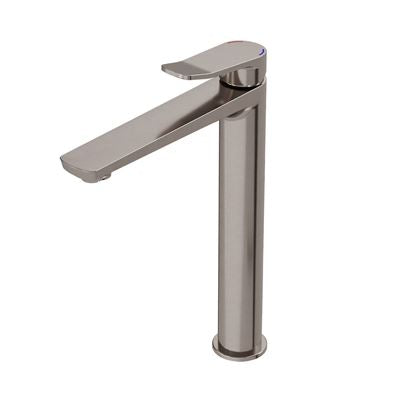 FLOW Tall Basin Mixer Brushed Nickel