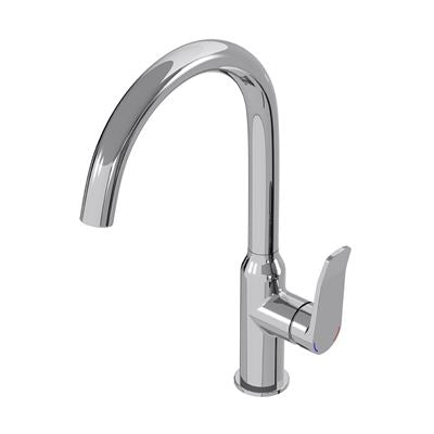 FLOW Gooseneck Sink Mixer Chrome