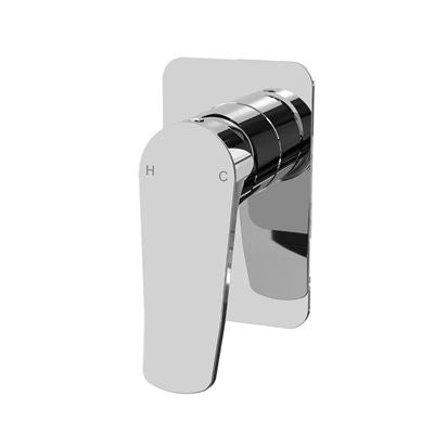 FLOW In Wall Mixer Set Chrome