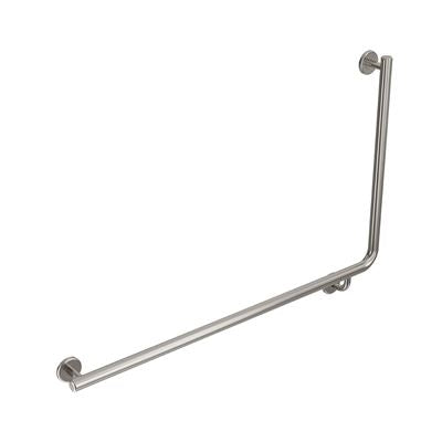CARE ACCESS Grab Rail RHS 1000x600mm Brushed Nickel
