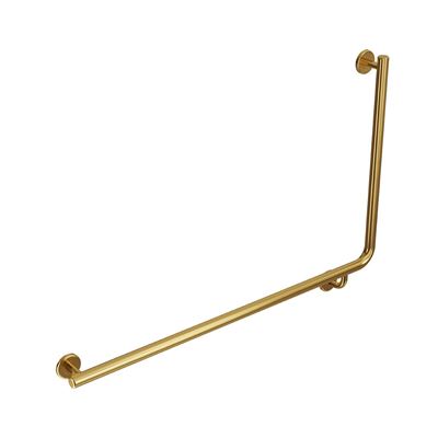 CARE ACCESS Grab Rail RHS 1000x600mm Brushed Brass