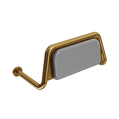 CARE ACCESS Toilet Backrest Brushed Brass