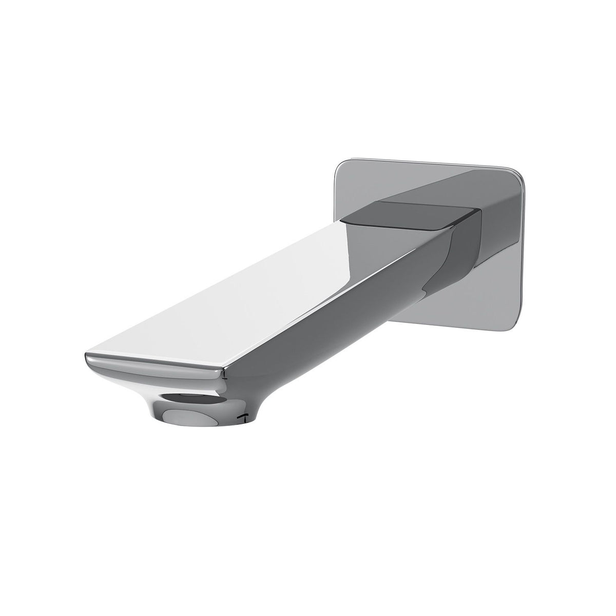 EDEN In Wall Bath Spout Lead Free Chrome, front view