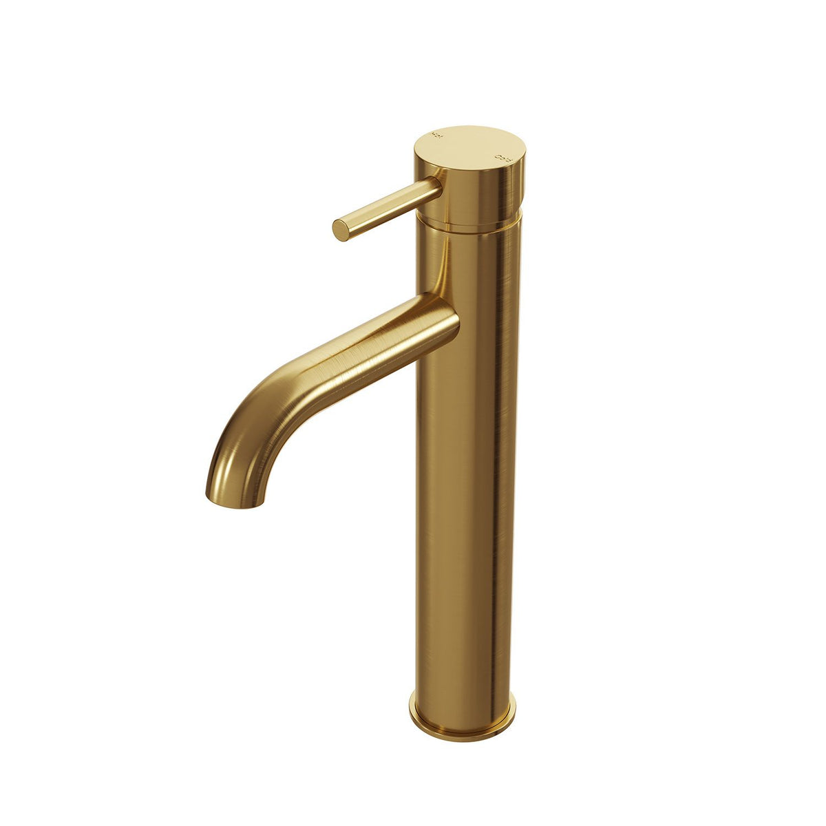 SPIN Tall Basin Mixer Brushed Brass