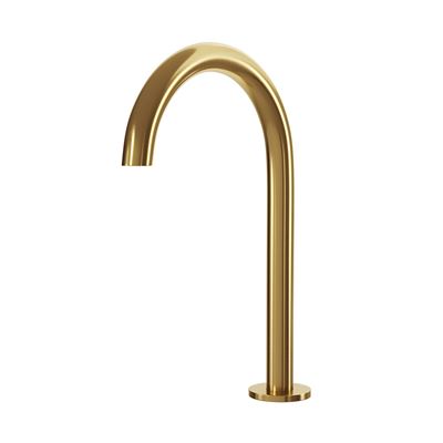 SPIN Basin/Bath Hob Spout Brushed Brass