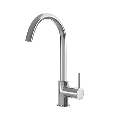 SPIN Gooseneck Sink Mixer Chrome