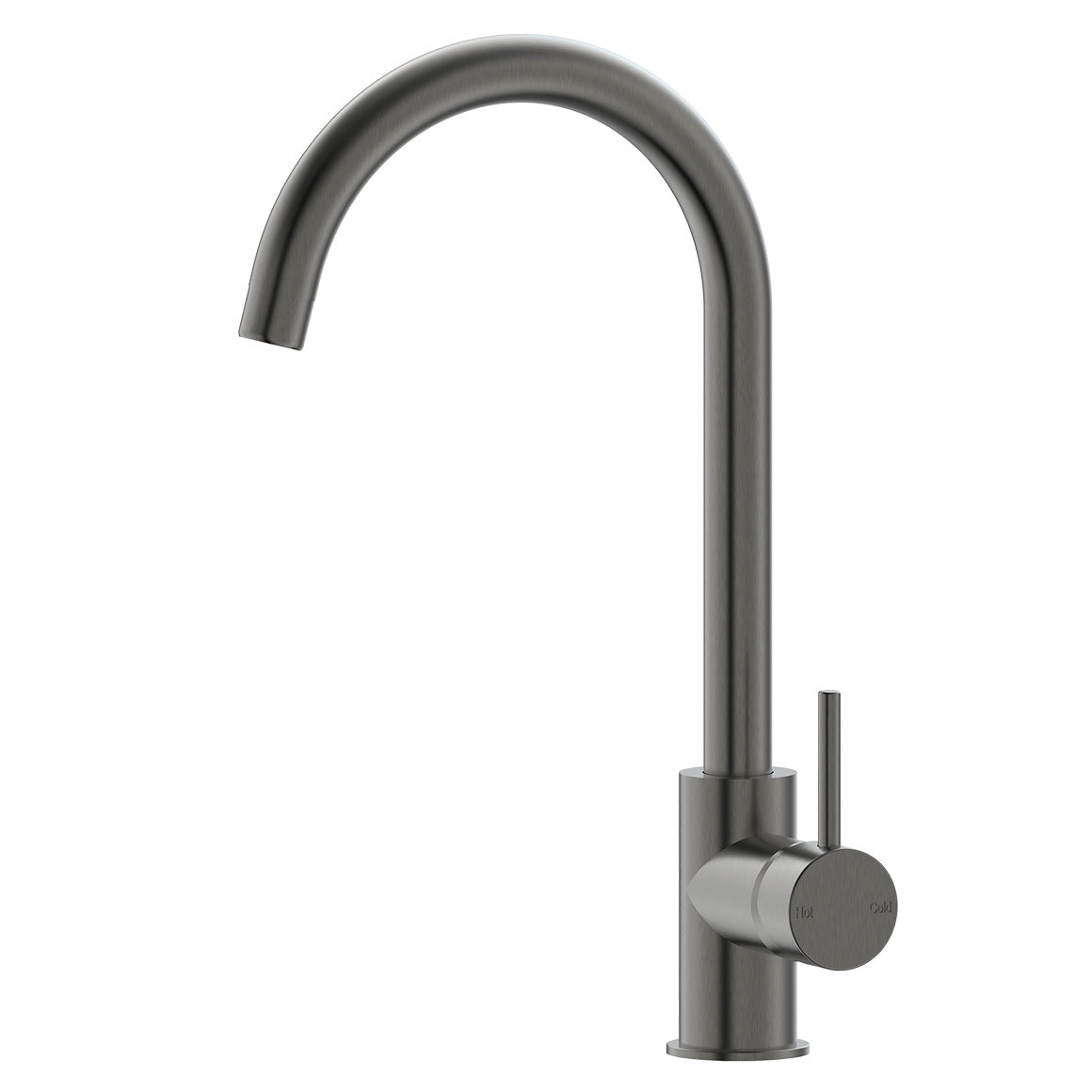 SPIN Gooseneck Sink Mixer Gunmetal