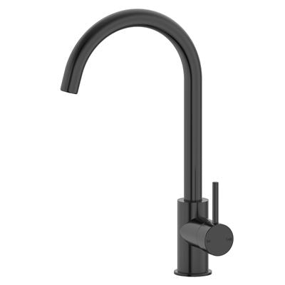 SPIN Gooseneck Sink Mixer Matte Black