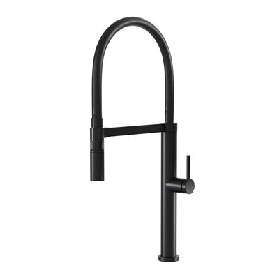 SPIN Pull Down Sink Mixer Matte Black