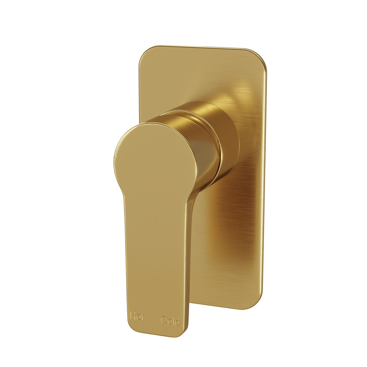 EDEN In Wall Mixer Set Brushed Brass